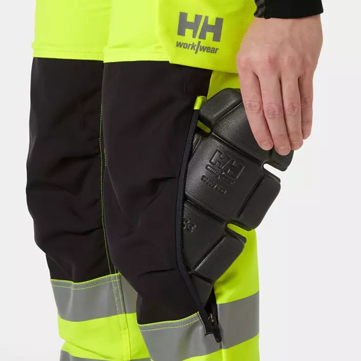 Helly Hansen Alna 4X overalls full stretch, Hi-vis Gul/Ebony, large image number 8