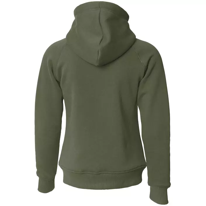 Nimbus Williamsburg women's hoodie with full zipper, Olive Green, large image number 2