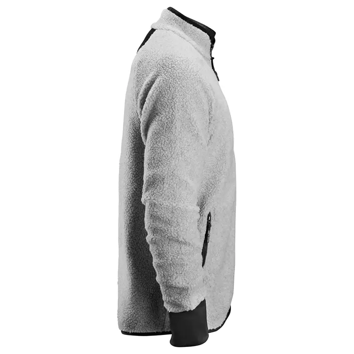 Snickers AllroundWork fibre pile jacket, Grey mottled/black, large image number 3