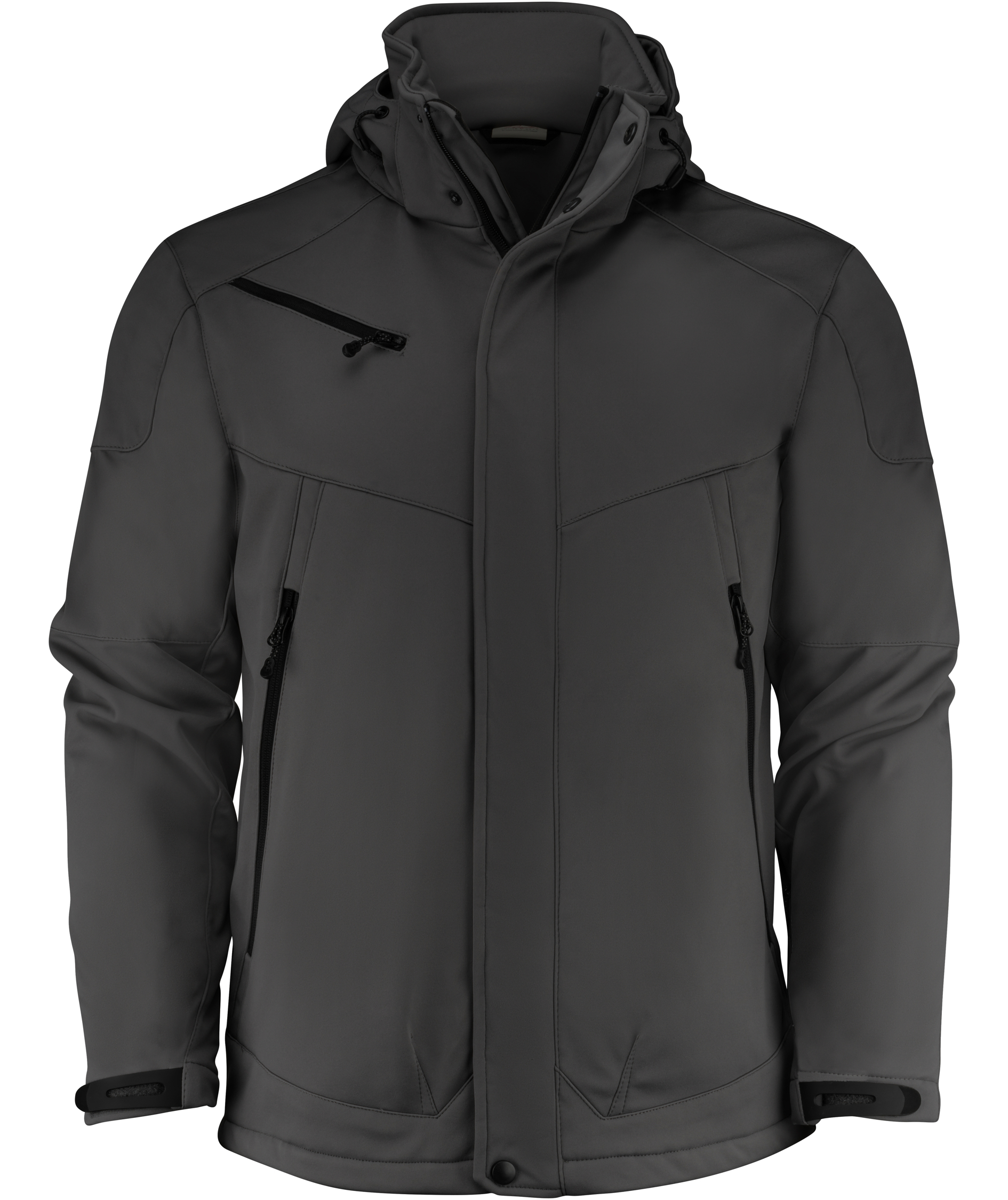 Printer Skeleton Softshelljacke, Black