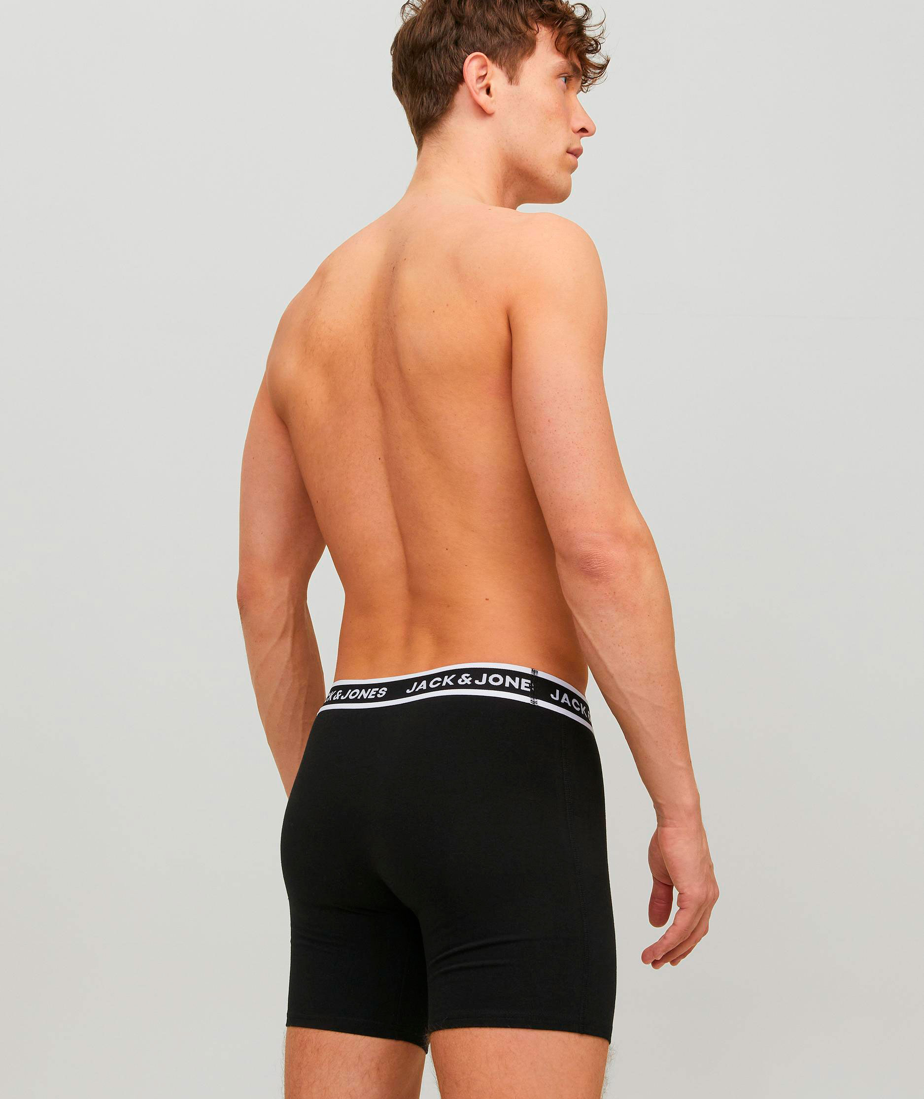 Jack & Jones JACSOLID 3-pak boxershorts, Black, large image number 2