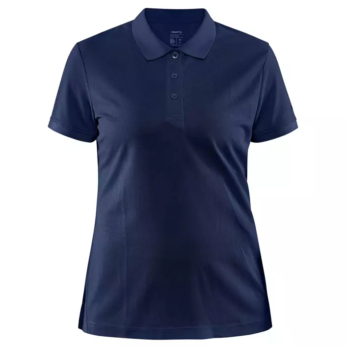 Craft Core Unify dame polo T-shirt, Mørkeblå Melange, large image number 0