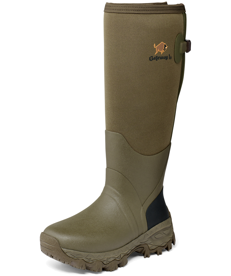 Gateway1 Woodwalker Lady 17" 4mm rubber boots, Walnut