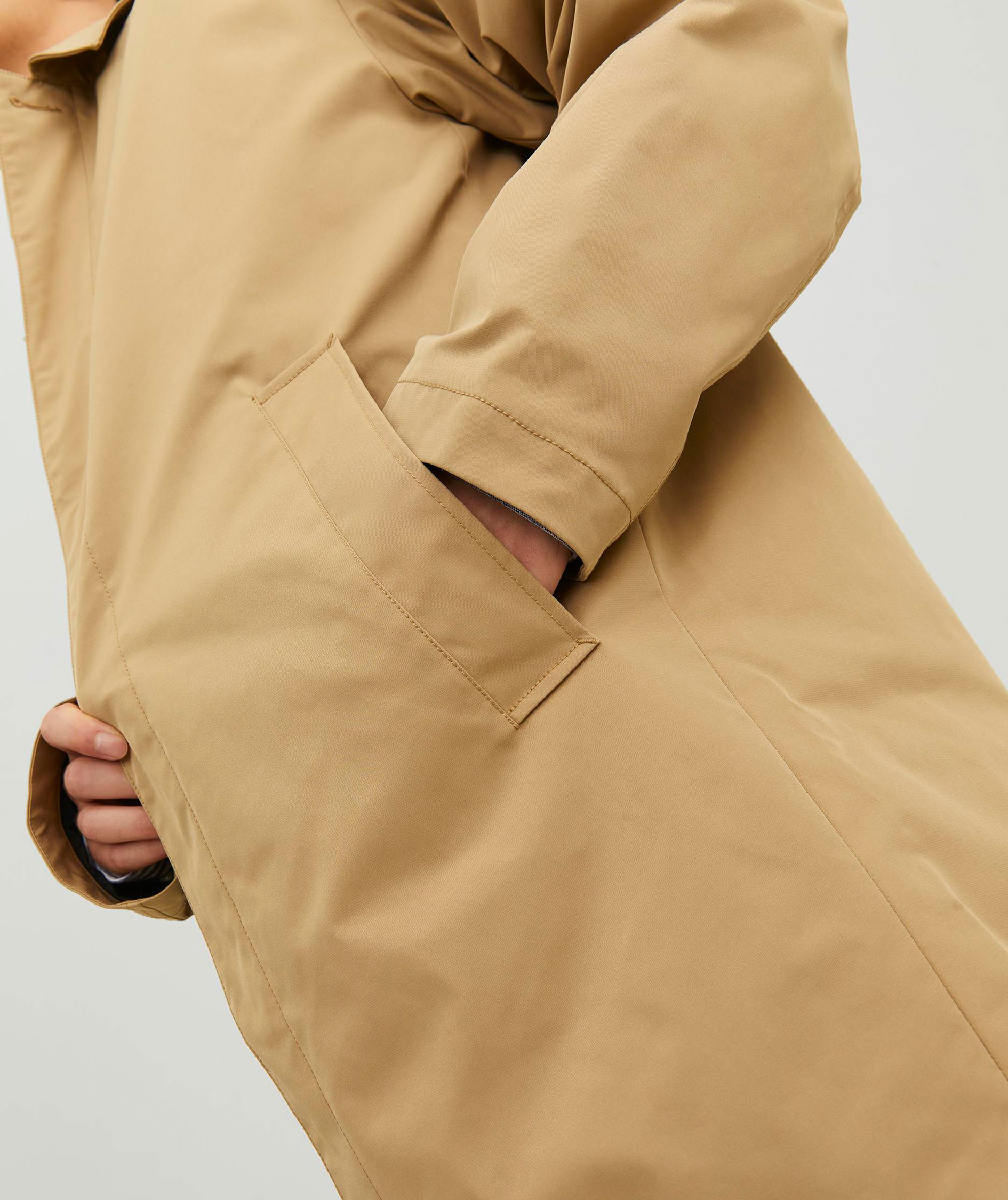 Jack & Jones JJECREASE Mac coat, Kelp, large image number 5