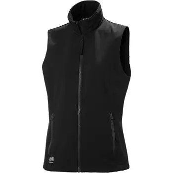 Helly Hansen Manchester 2.0 women's softshell vest, Black