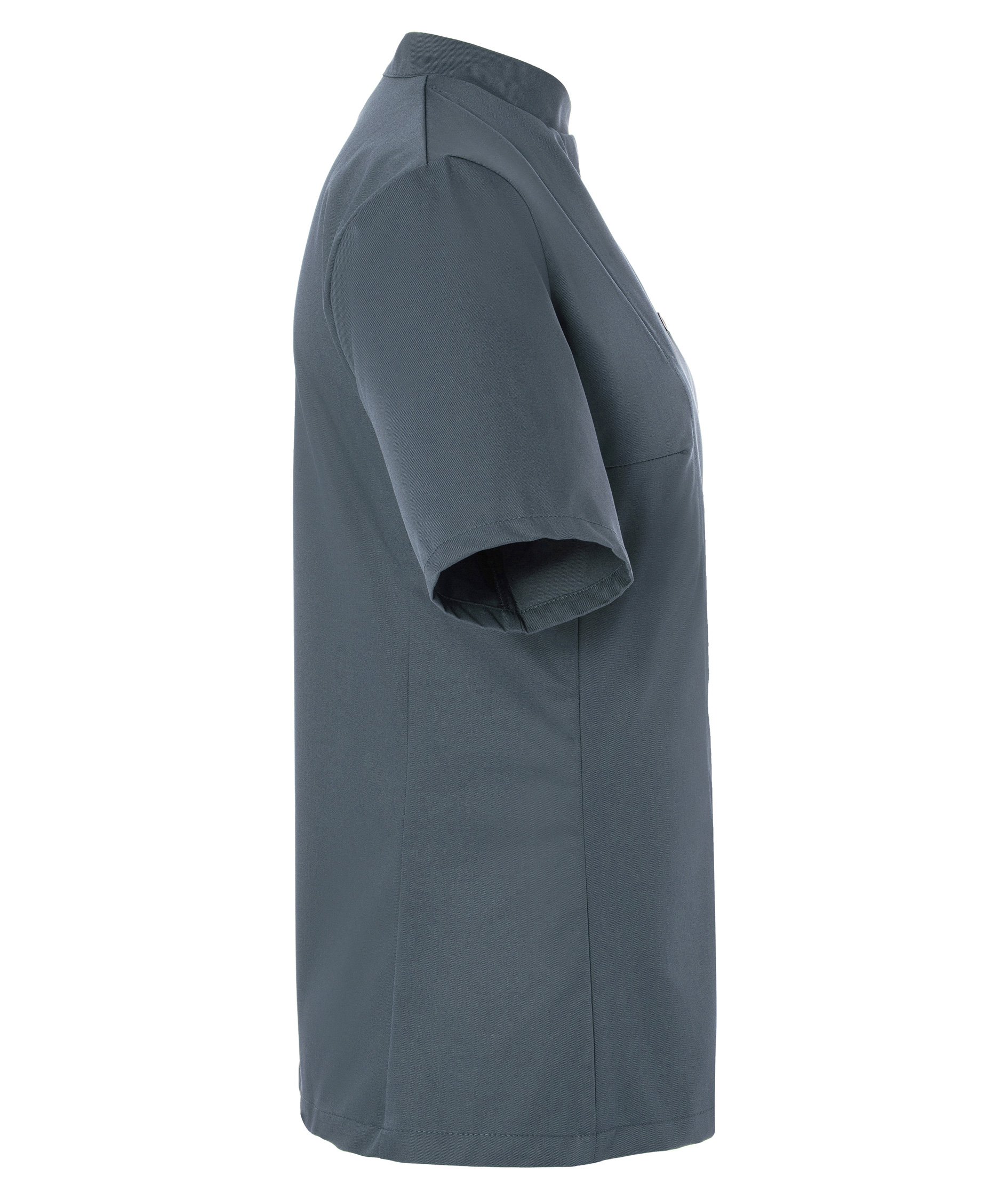 Karlowsky Greta kort&aelig;rmet dame kokkejakke, Antracit, large image number 4