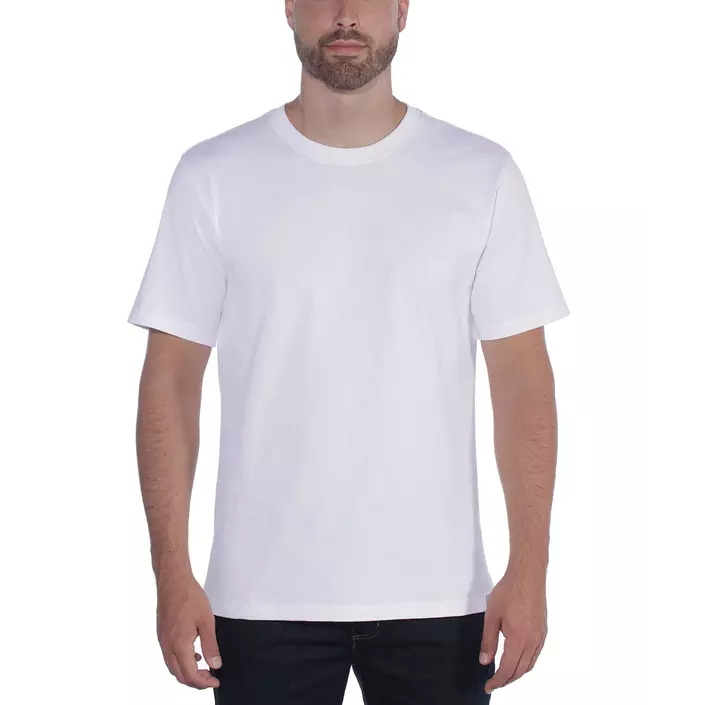 Carhartt Workwear Solid T-shirt, Vit, large image number 1