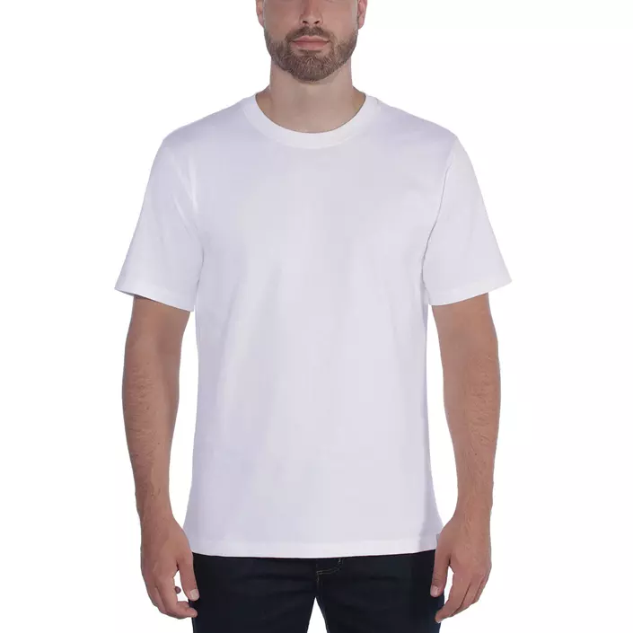 Carhartt Workwear Solid T-skjorte, Hvit, large image number 1