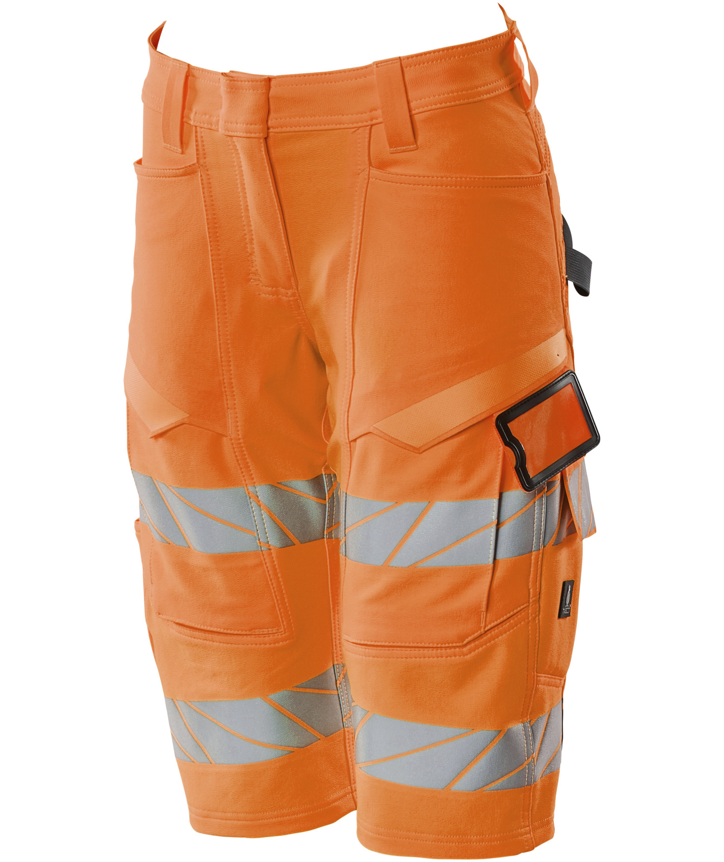 Mascot Accelerate Safe diamond fit women's shorts full stretch, Hi-vis Orange, large image number 2