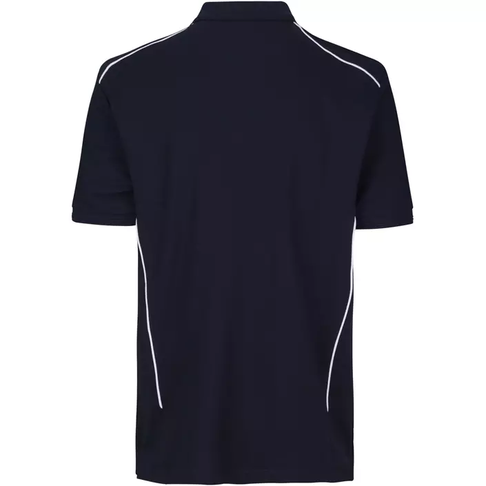 ID PRO Wear pipings polo shirt, Marine Blue, large image number 2