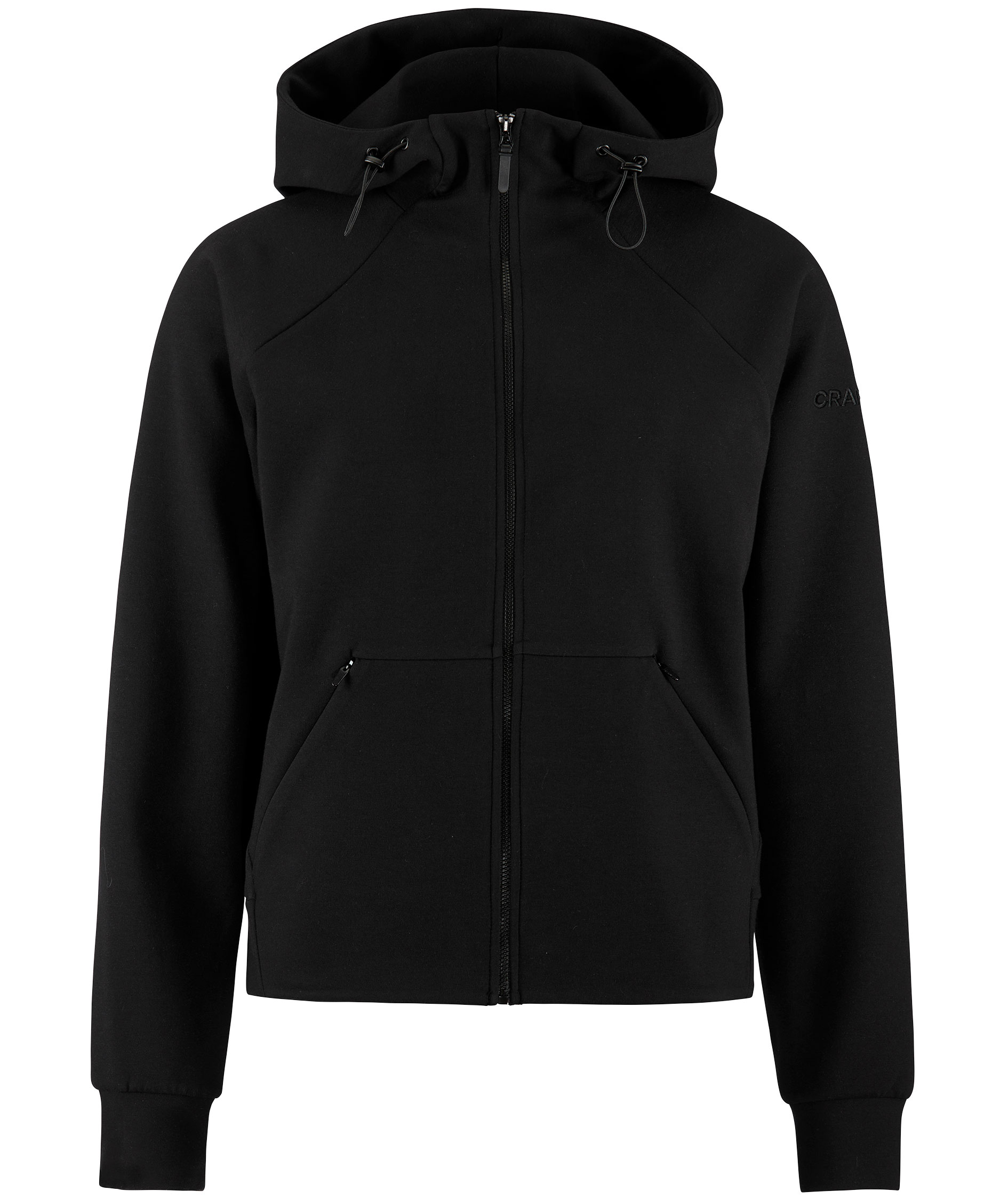 Craft ADV Join dame h&aelig;ttetr&oslash;je med lynl&aring;s, Black, Black, swatch