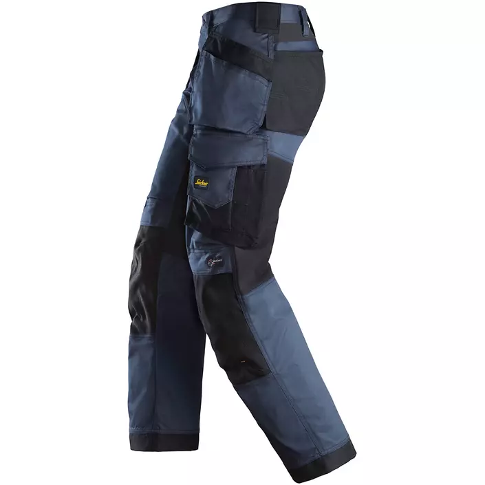 Snickers AllroundWork craftsman trousers 6251, Navy/Black, large image number 2