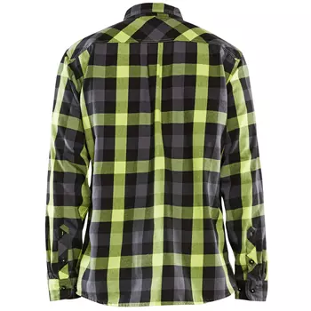Blåkläder flannel snekkerskjorte, Svart/Gul