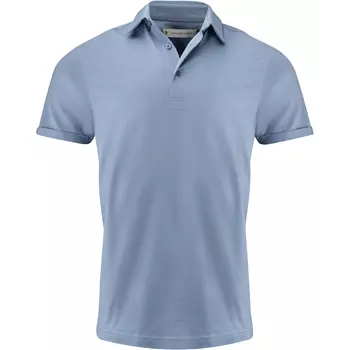 J. Harvest Sportswear American polo shirt, Summer Blue