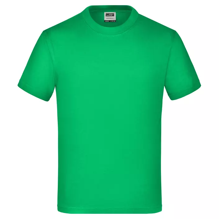 James & Nicholson Junior Basic-T T-shirt for barn, Fern-Green, large image number 0