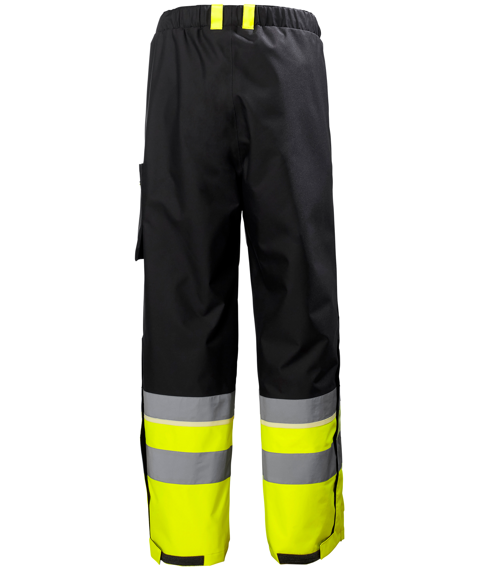 Helly Hansen UC-ME skallbukse, Hi-vis Gul/Ebony, large image number 2