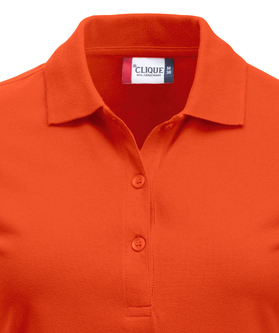 Clique Classic Marion women's polo shirt, Orange