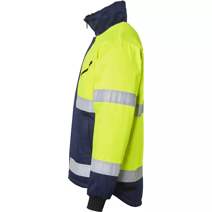 Top Swede winter jacket 5616, Hi-Vis Yellow/Navy, large image number 3