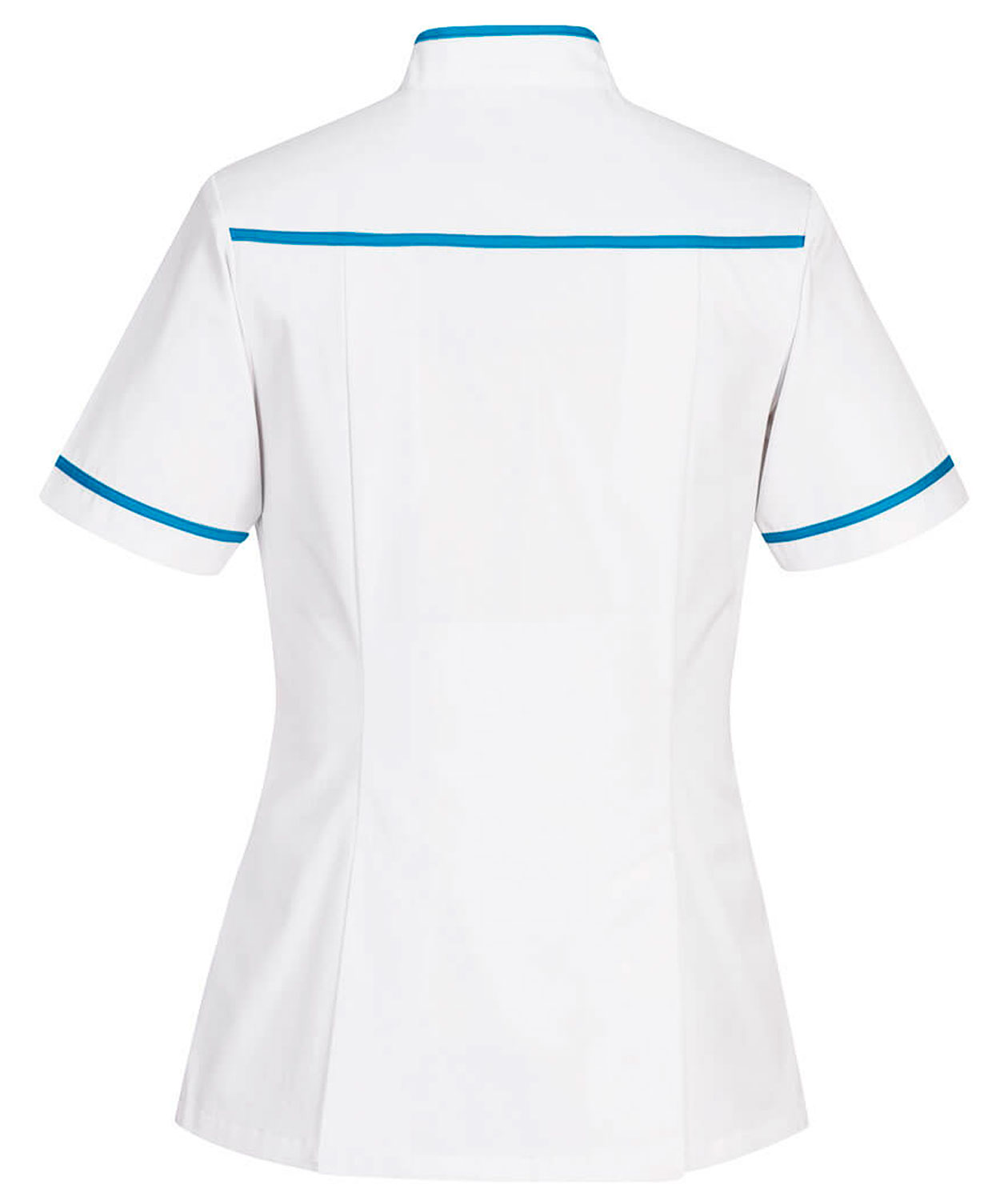Portwest LW21 women's tunic, White/Aqua, large image number 1