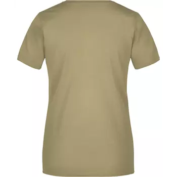 James & Nicholson Basic-T T-shirt dam, Khaki
