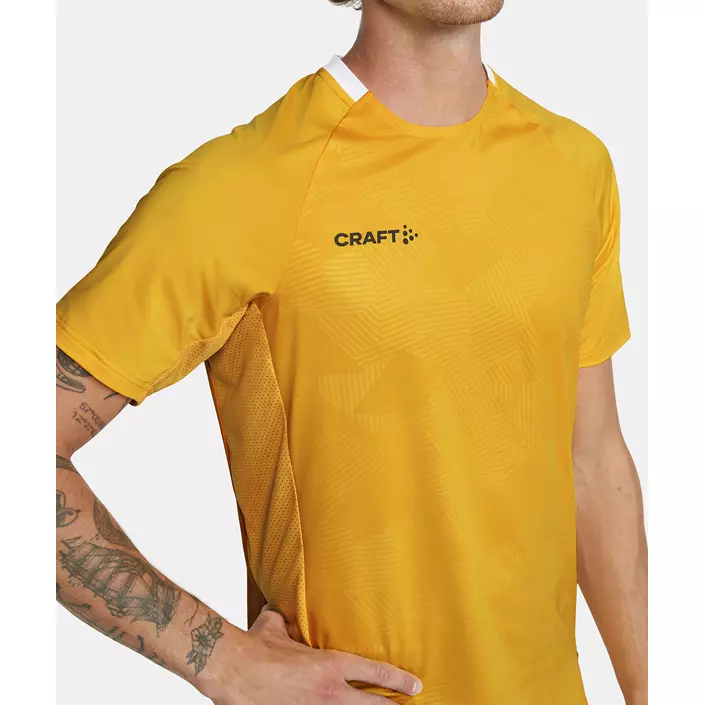 Craft Premier Solid Jersey T-skjorte, Sweden yellow, large image number 3