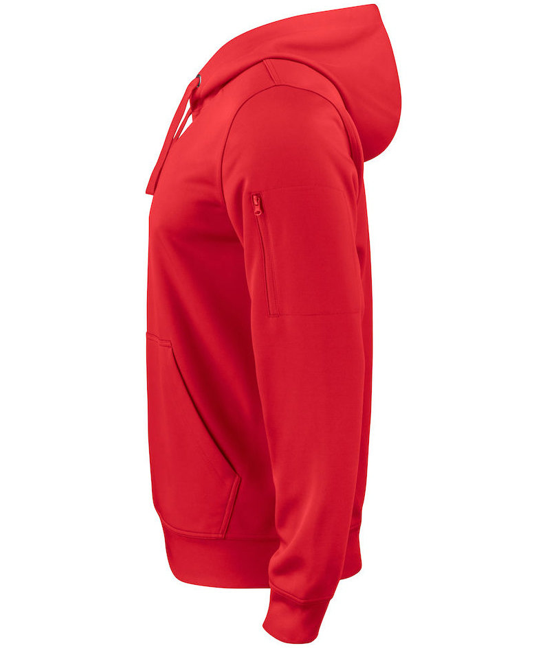 Clique Basic Active  hoodie, Red, large image number 3