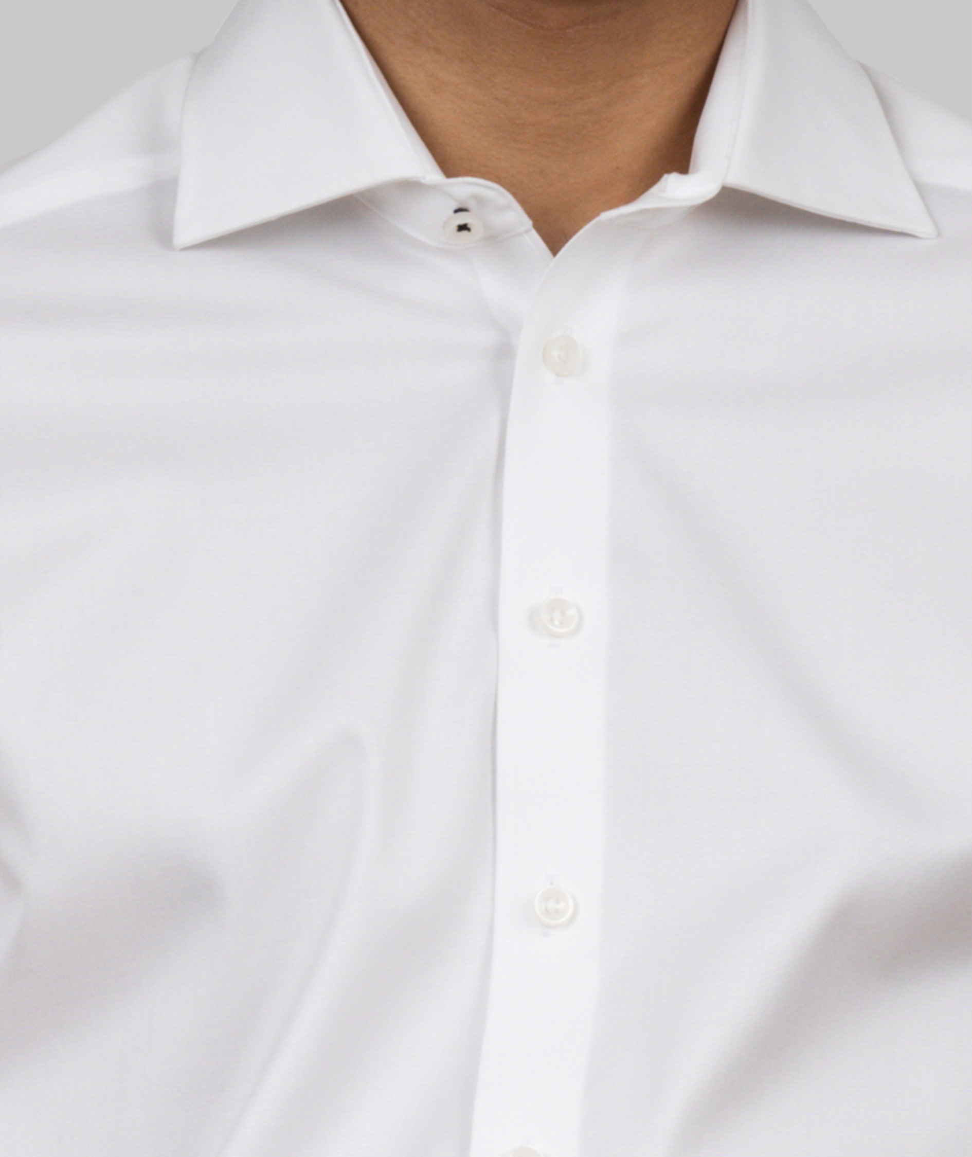 J. Harvest & Frost Black Bow 60 slim fit shirt, White, large image number 7