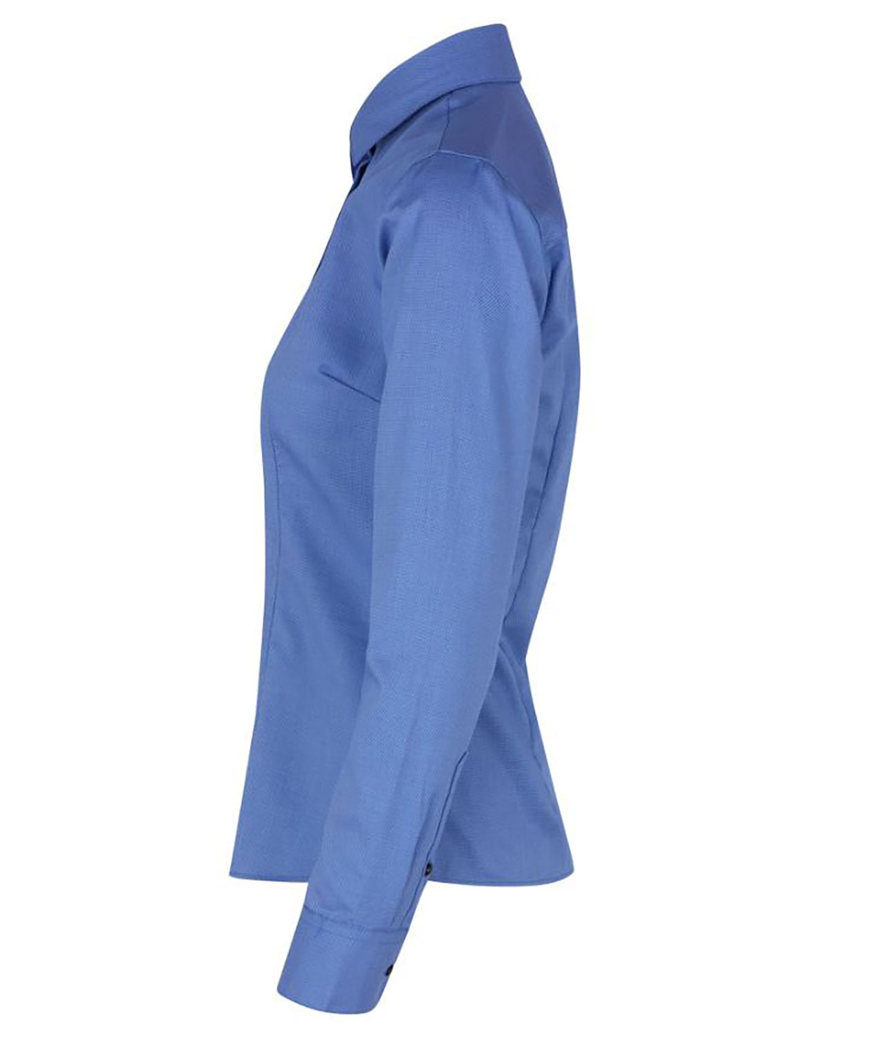 Seven Seas Dobby Royal Oxford modern fit women's shirt, French Blue, French Blue, large image number 3