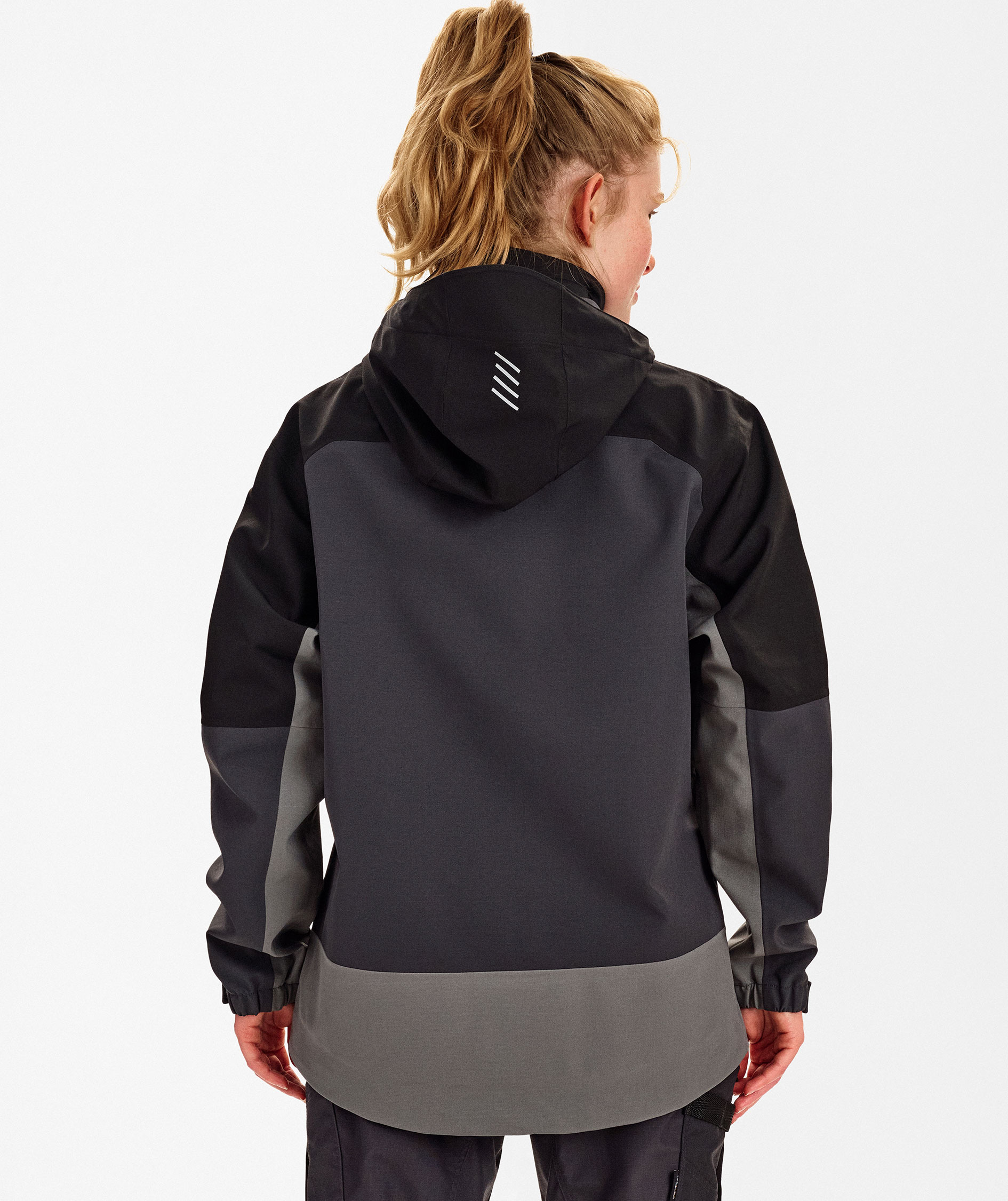 Engel Entire dame skalljakke, Anthracite Grey/Black, large image number 4