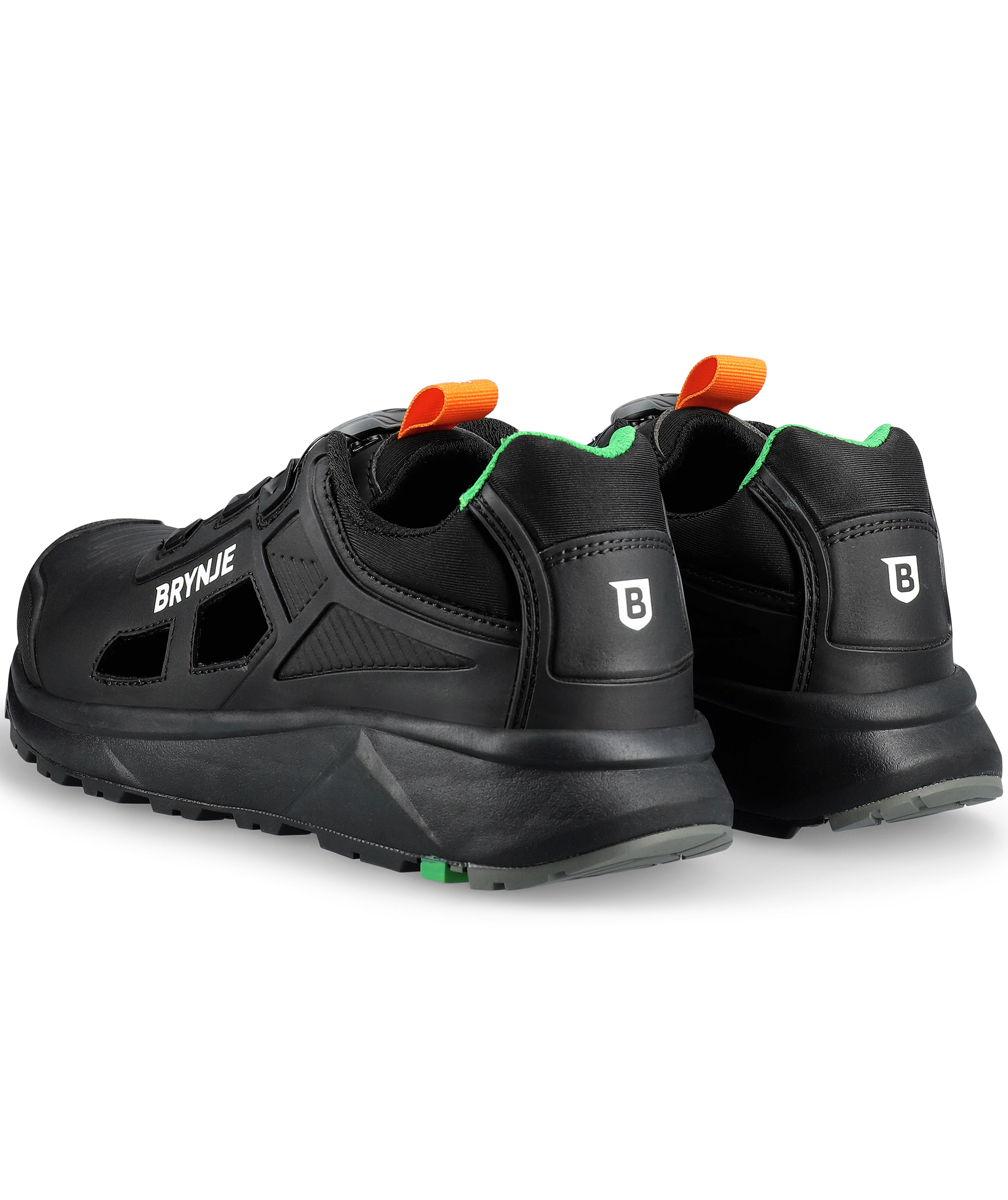 Brynje Helium sikkerhedssandal S1PL, Sort, large image number 4