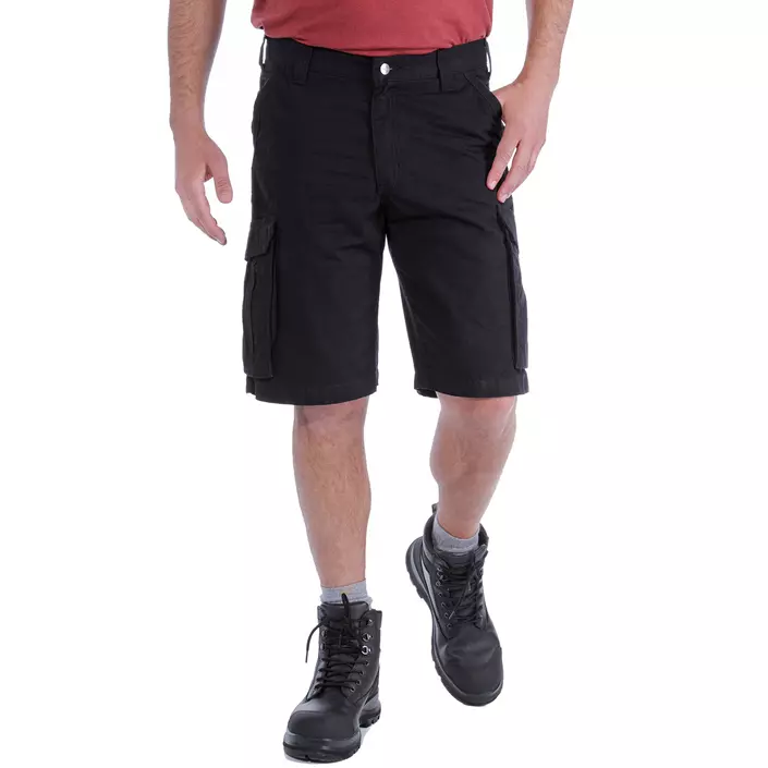 Carhartt Force Tappen Cargo shorts, Sort, large image number 1