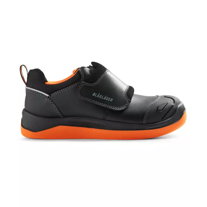 Blåkläder Asfalt safety shoes S2, Black/Orange, large image number 0