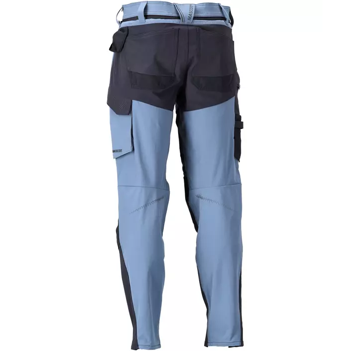 Mascot Customized work trousers full stretch, Stone Blue/Dark Navy, large image number 1