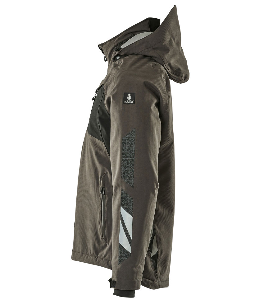 Mascot Accelerate winter jacket, Dark Anthracite/Black, large image number 3