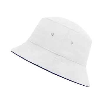 Myrtle Beach bucket hat, White/navy