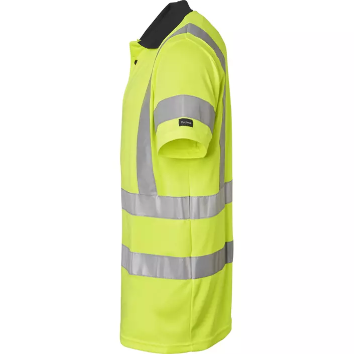 Top Swede polo T-shirt 226, Hi-Vis Yellow, large image number 3