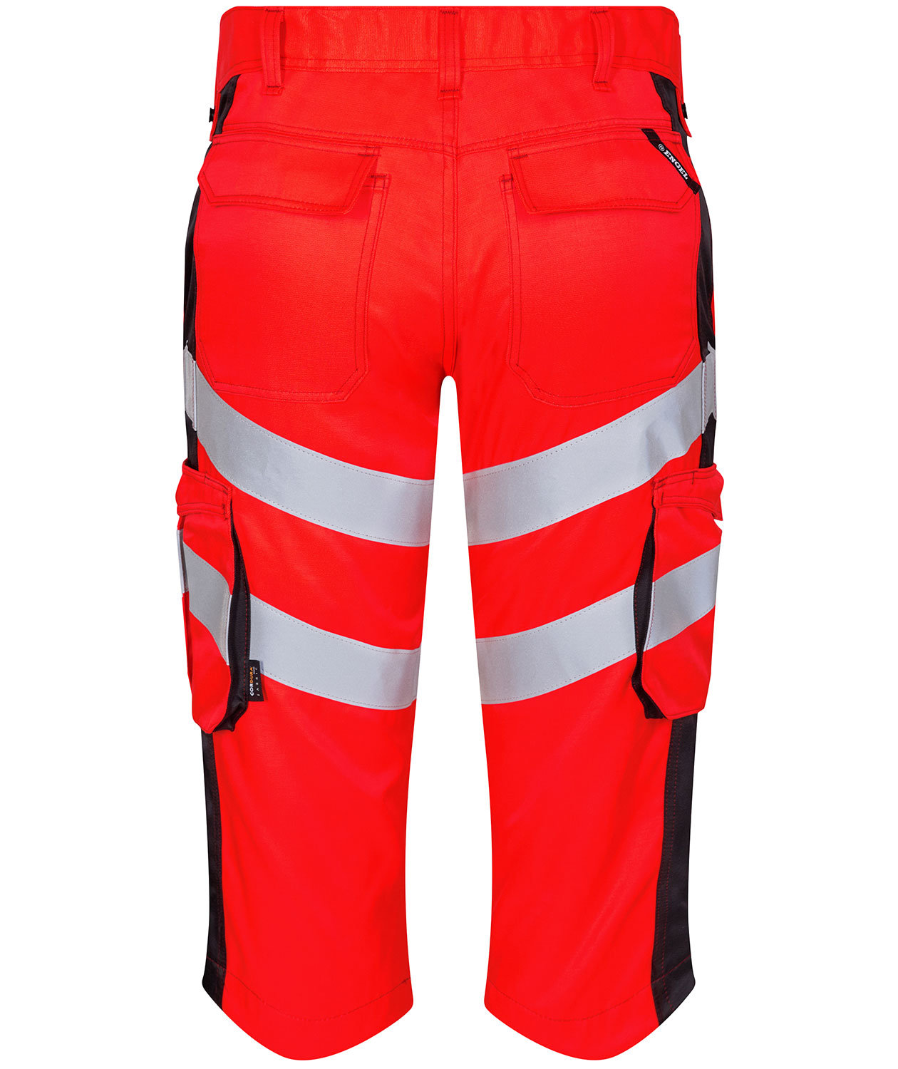 Engel Safety Light knee pants, Hi-vis Red/Black