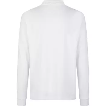 ID PRO Wear langærmet Polo T-shirt, Hvid
