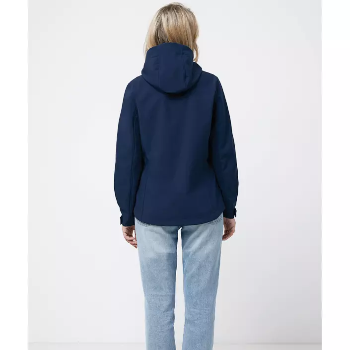 Iqoniq Makalu softshelljacka dam, Marin, large image number 3