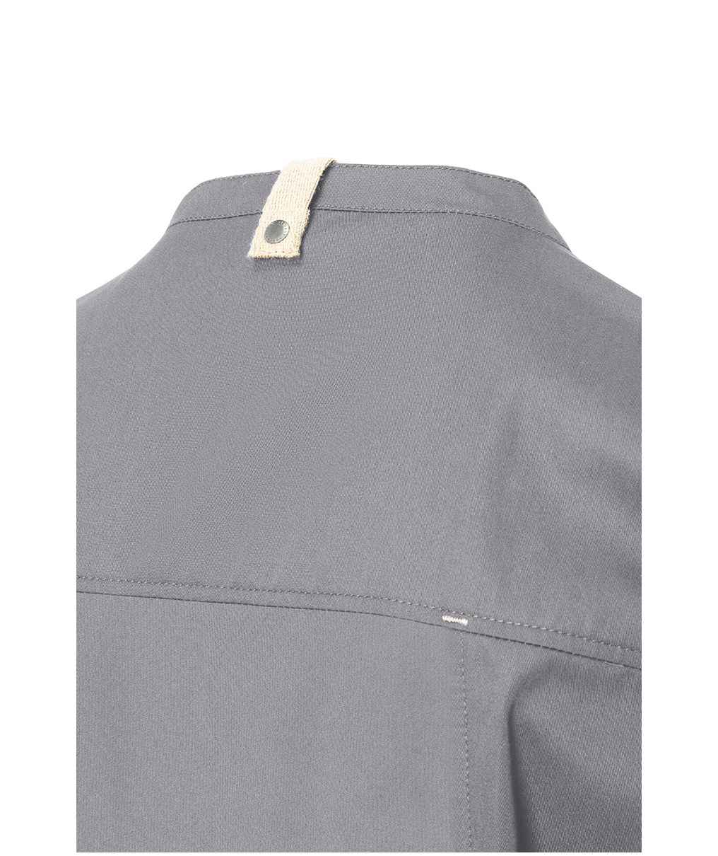 Karlowsky Green-generation chefs jacket, Platinum grey, Platinum grey, large image number 5