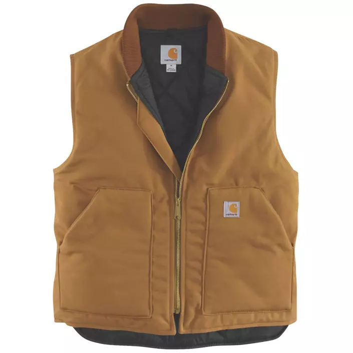 Carhartt V01 väst med foder, Carhartt Brown, large image number 0