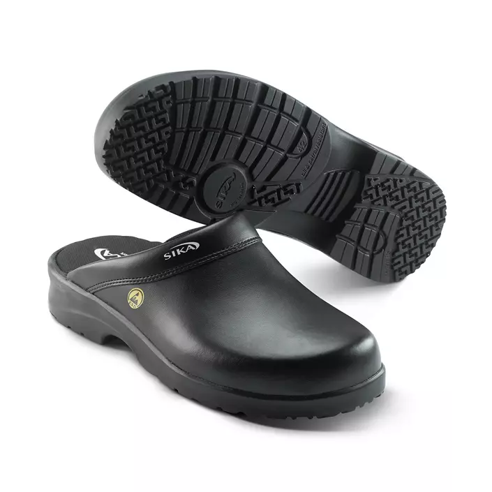 Sika Fusion Clog without heel cover OB, Black, large image number 0