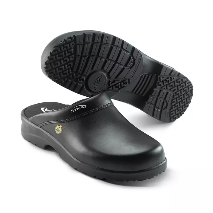 Sika Fusion Clog without heel cover OB, Black, large image number 0
