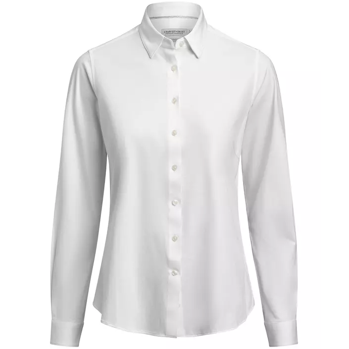 J. Harvest & Frost Indigo Bow 132 Contemporary dameskjorte, White , large image number 0