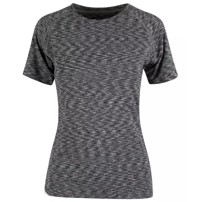 NYXX NO1 dame T-shirt, Sort melange, large image number 0