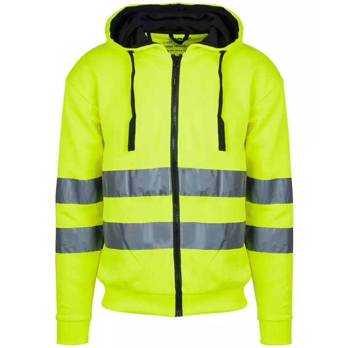 YOU Aalborg hoodie, Hi-Vis Yellow, large image number 0
