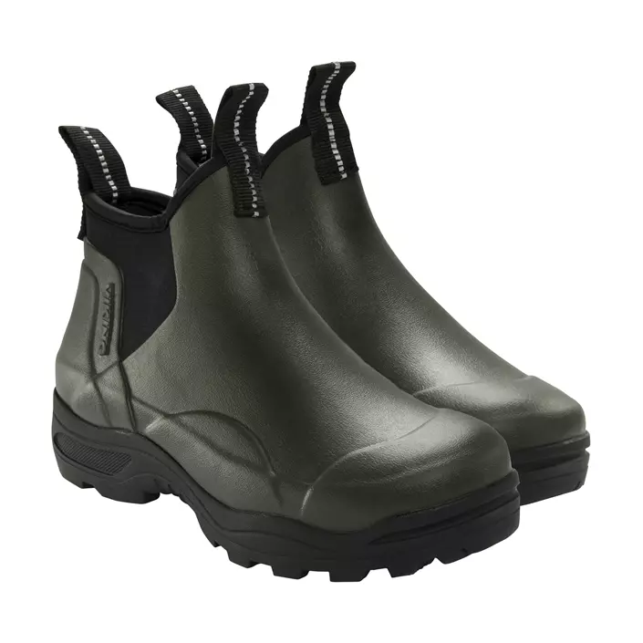 Viking Gravel Neo gummistøvler, Olive, large image number 1