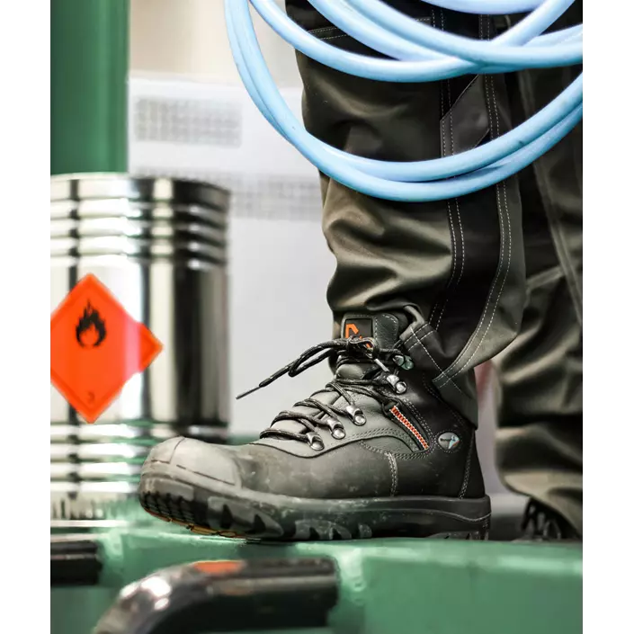 Emma Pluvius XD safety boots S3, Black/Grey, large image number 1
