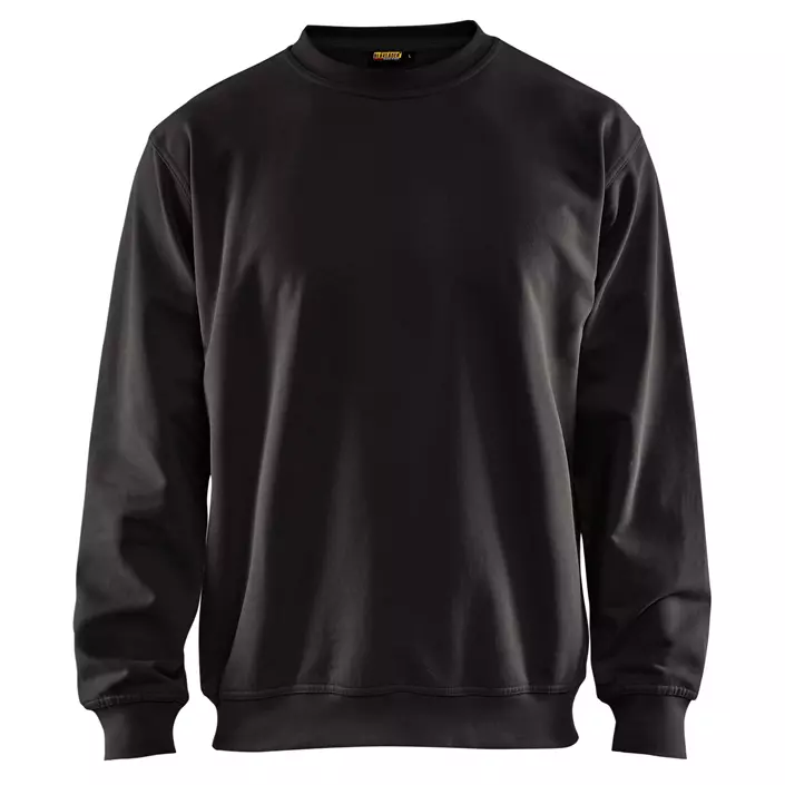 Blåkläder sweatshirt, Sort, large image number 0