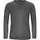 J. Harvest & Frost strikket genser med merinoull, Dark Grey Melange, Dark Grey Melange, swatch